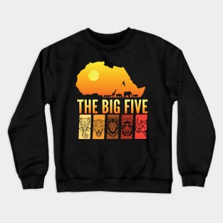 The big five African Crewneck Sweatshirt